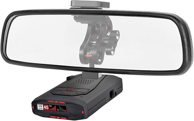 Radar Mount Mirror Mount Bracket，Aluminum Radar Detector Mount by Unknown