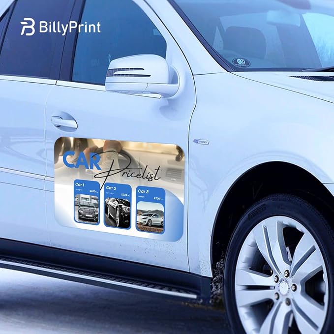 Custom Magnetic Bumper Stickers 2 Pack | Personalized Logo, and Image - Image 8