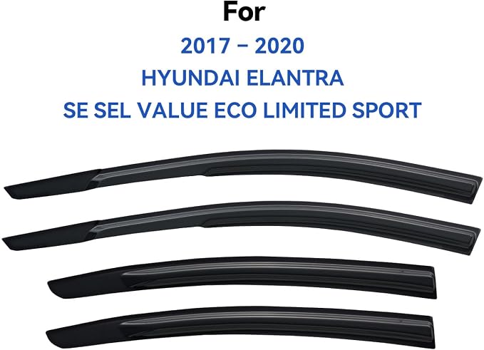 Window Visors Rain Guards Shield - Image 2