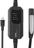 16 Amps Level 1 Tesla Charger, NEMA 5-15 Plug, Portable Electric Car Charger by Megear