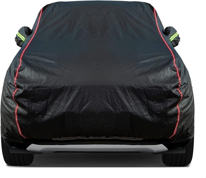 Breathable New Material, Waterproof Car Cover, Locks and Zipper Doors, by QUYDDC