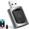 AuroraLink Wireless Carplay & Android Auto Adapter 2-in-1 Stable & No Delay by Powerful2-in-1WirelessCarplayAdapterandAIBoxforYourChoice