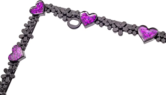 Creathome 3D Shining Daisy Heart License Plate Frame from Pure Zinc Alloy Metal - Image 6