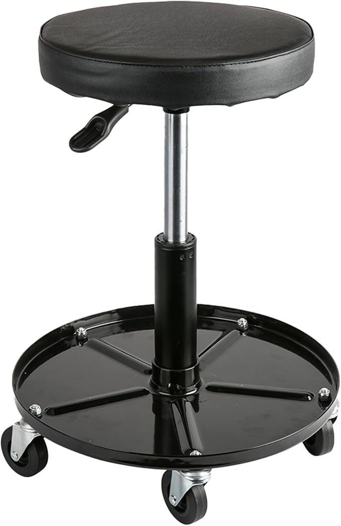 Aain Heavy Duty Adjustable Rolling Seat, by AainTools