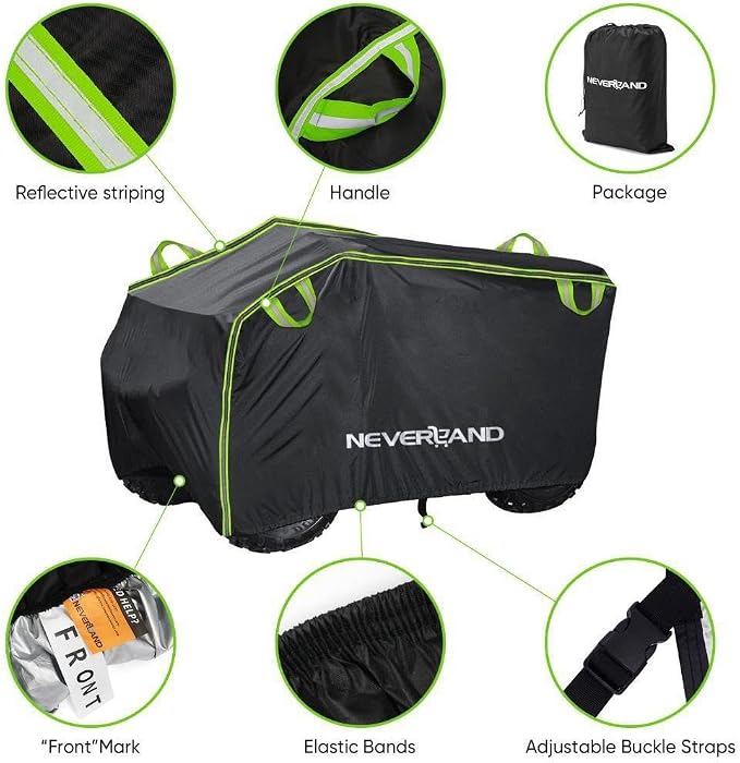Neverland ATV Cover, Waterproof Heavy Duty 4 Wheeler Cover - Image 3