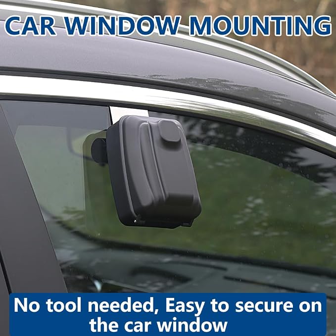 Car Window Punch Button Lock Box, Sturdy Waterproof Large Capacity Lock Box - Image 5