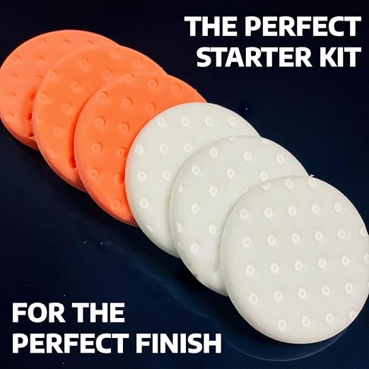 Smart Foam Pads Dual Action 5.5 inch Cut and Polish Combo | Perform 2-Step - Image 4