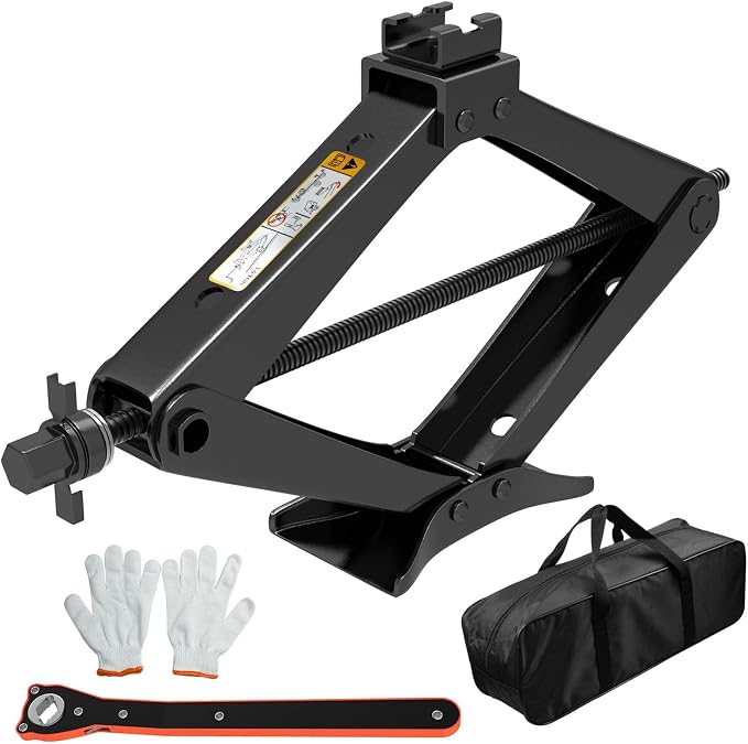 IMAYCC Scissor Jack, Portable Car Jack Kit 6614 lbs, Universal Tire Change Kit by IMAYCC