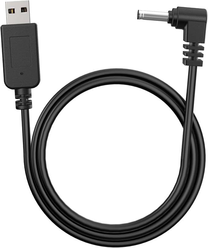 Radar Detector Cable, USB to DC3.5 Plug Cable, by Jsvecip