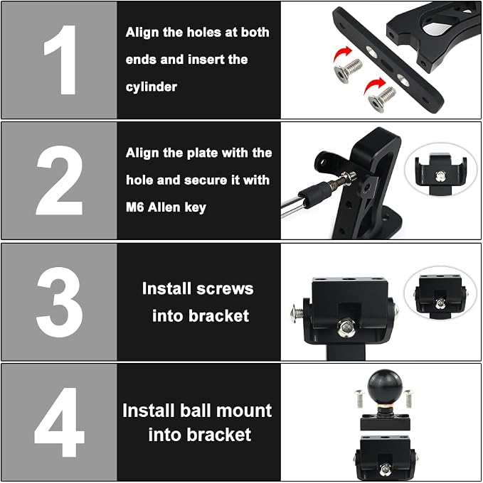 GPS Mount Bracket Fit for 2015-2024 Slingshot Base/GT LE/S/SL/SL LE/SLR/SLR - Image 3