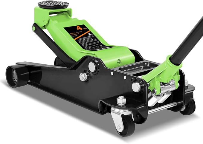 DNA MOTORING Low Profile Hydraulic Trolley Service/Floor Jack, 4 Ton Capacity by DNAMOTORING-Tools