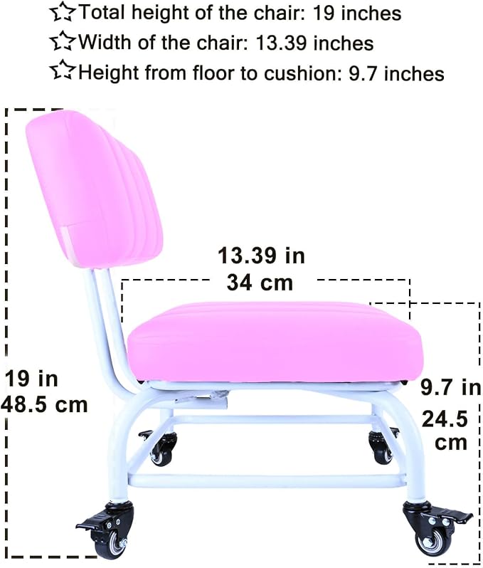 Rolling Stool and 4 Wheels - Image 2