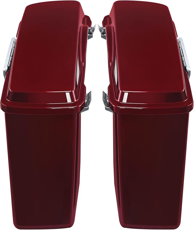 Green-L Red Hard Saddlebags Fit - Image 5