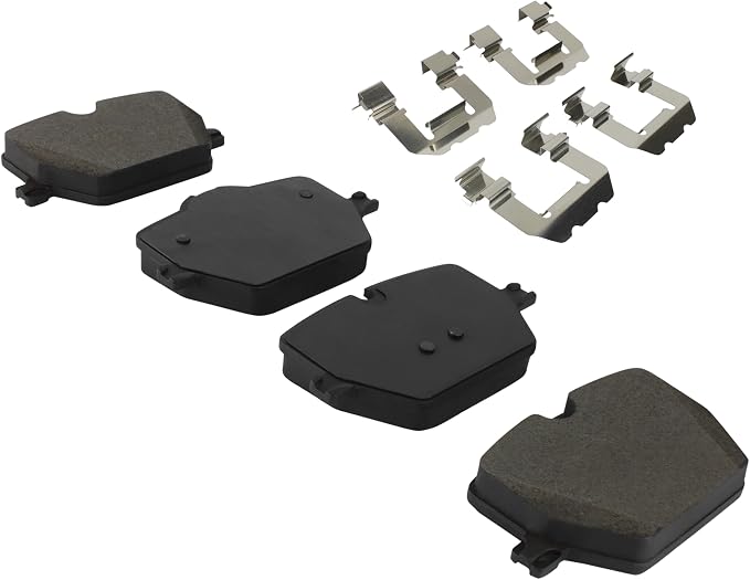 Premium Semi-Metallic Rear Brake Pads Compatible - Image 2