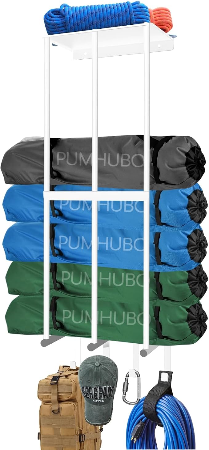 Camping Chair Wall Storage for Garage by PUMHUBO