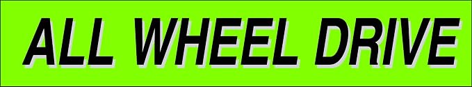 Ez-line Vinyl Windshield Stickers 3 Dozen 15 Inch Chartreuse Slogan Dealership - Image 2