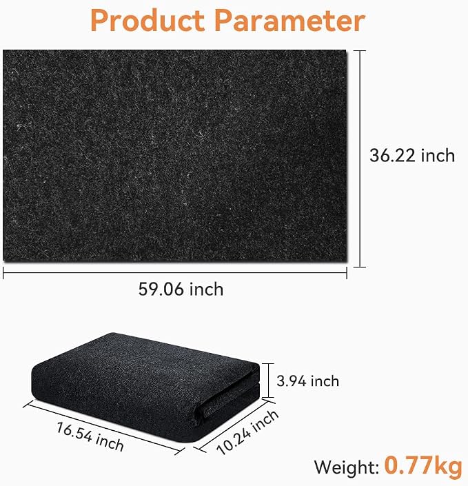 Oil Spill Mat - Garage Floor Mat, Absorbent Oil Pad, Premium Maintenance Mat - Image 7