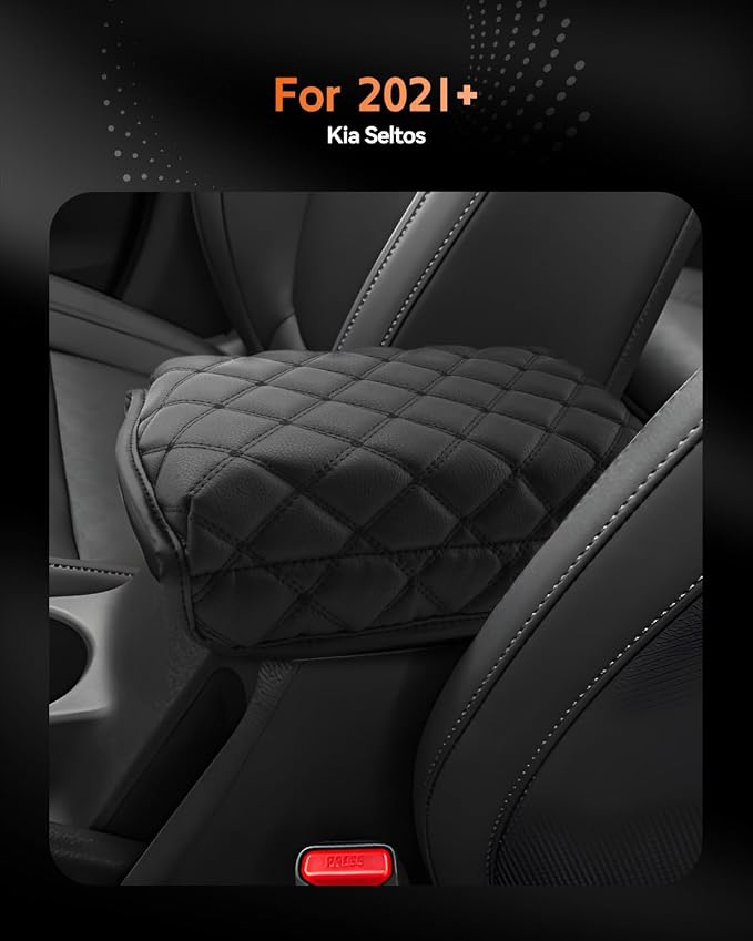 CDEFG for Kia Seltos 2021-2025 Center Console Cover Armrest Box Cover for 2021 - Image 2