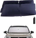 Windshield Sun Shade Umbrella for 2022-2025 Volkswagen VW Taos Accessories: by HIMUMOY