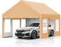 Heavy Duty Carport 13x20 FT Oversized Portable Garage by Acekool