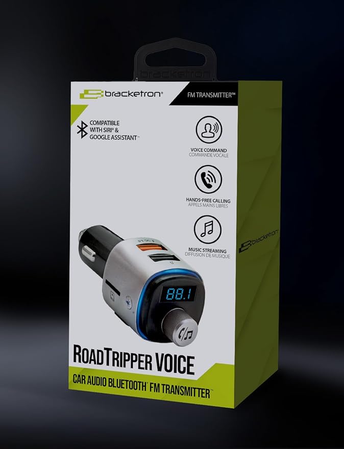Bracketron Roadtripper Voice Car Audio Bluetooth FM Transmitter - Image 8