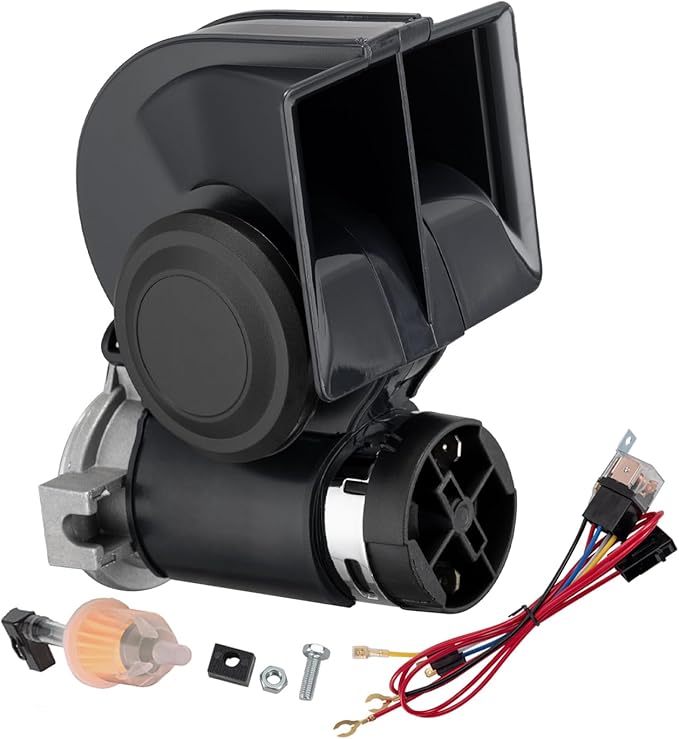 Air Horn for Truck, Super High Pitched Train Horn for Car, Waterproof Snail by AOLIHAN