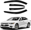 4pc Sun Rain Guards Window Visor Wind Deflector Compatible by GLDIFA