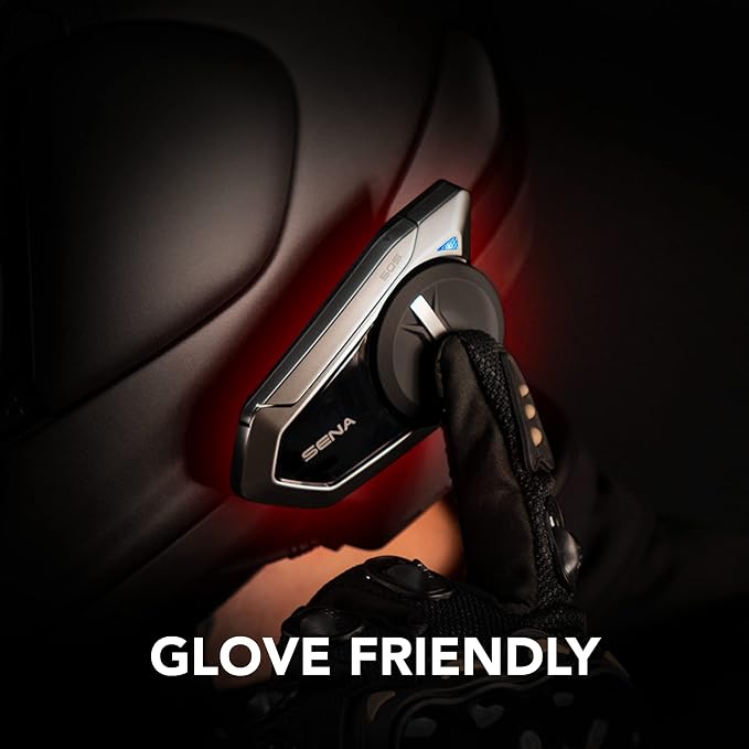Sena 50S Motorcycle Jog Dial Communication Bluetooth Headset w/Sound by Harman - Image 5
