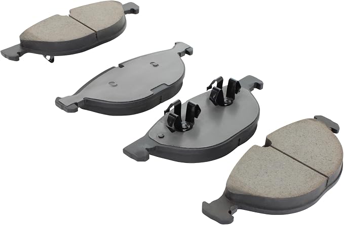 Premium Semi-Metallic Front Brake Pads Compatible - Image 2