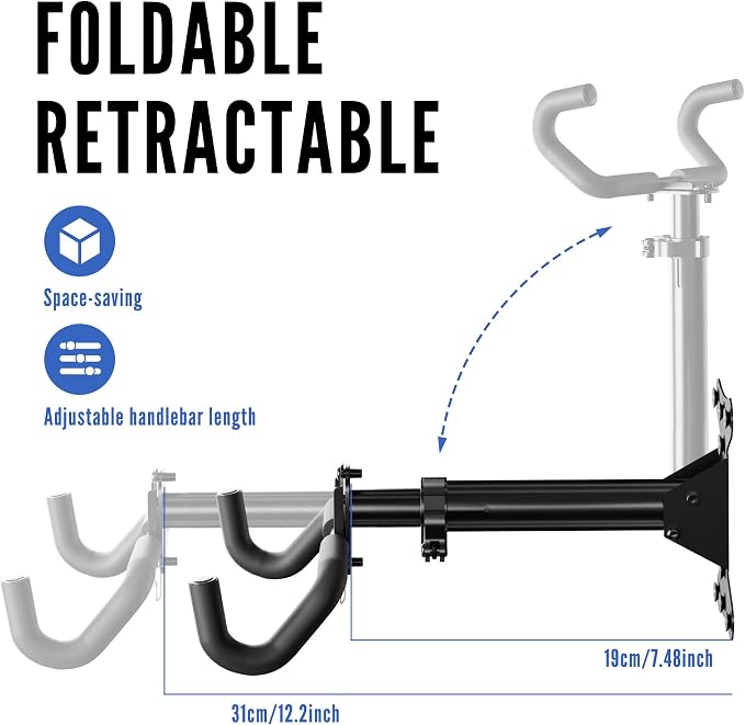 Bike Wall Mount Hanger - Image 3