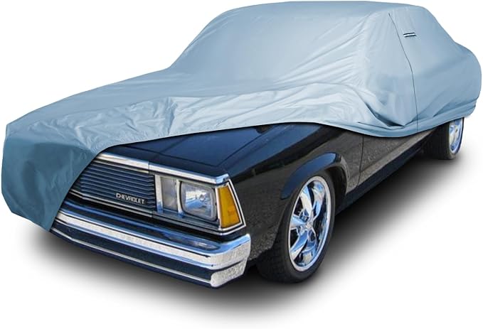 iCarCover Premium Car Cover for 1973-1977 Chevy Malibu Coupe Heavy Duty by iCarCover