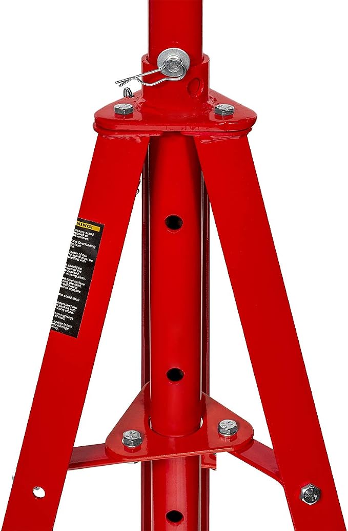 Stark USA Underhoist Tripod Stand 2 Ton Capacity High Lift Jack Stand Reach - Image 3