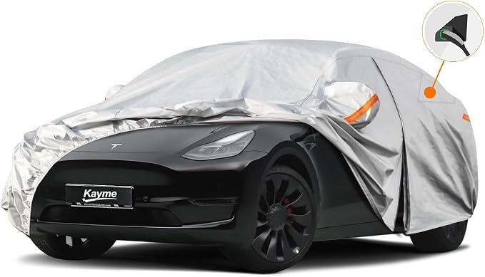 Kayme 6 Layers Car Cover Custom Fit by kayme