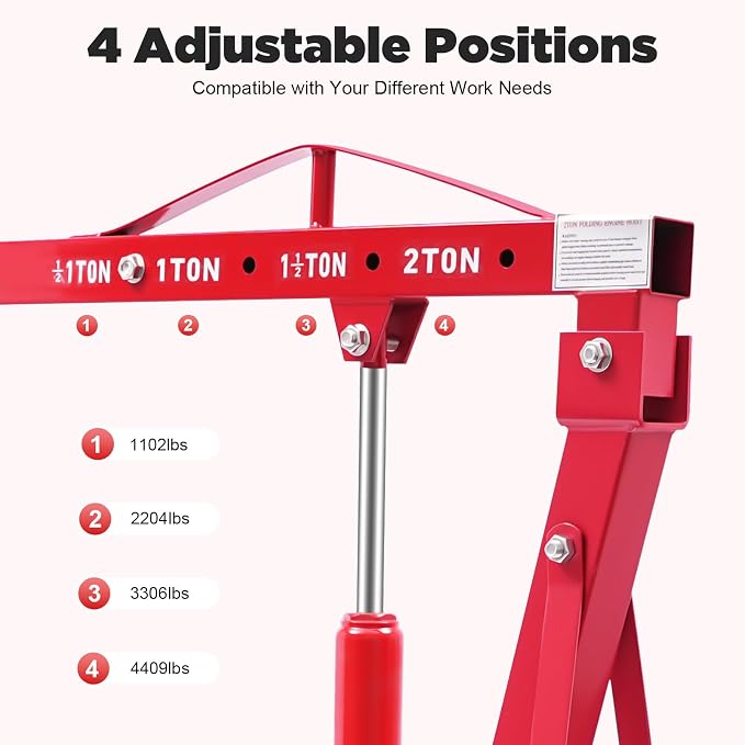 Folding Engine Crane 2 Ton Folding Engine Hoist - Image 4