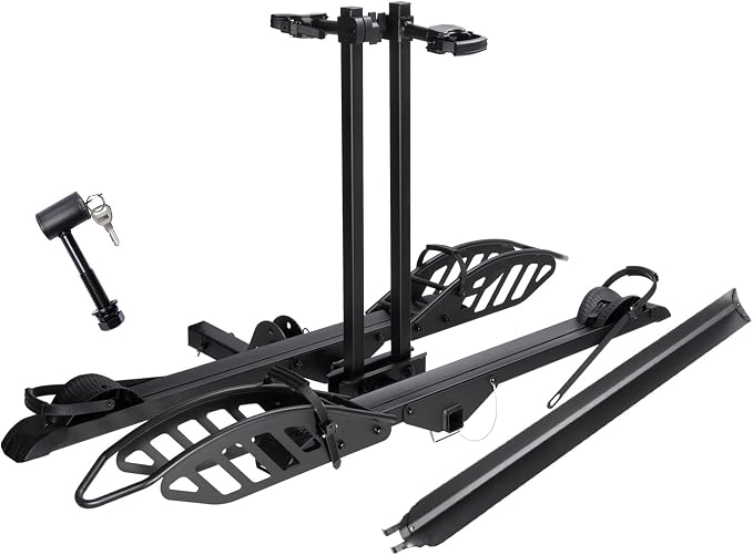 CyberRack E2 Hitch 2-Bike Rack for Car, Ebike Rack by HITCHBIKERACK