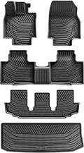 LASFIT Floor Mats&Trunk Mats for Toyota Highlander 8 Seats 2020-2025, All by LASFIT