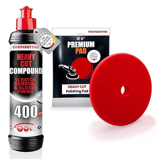 menzerna Deep Scratch and Swirl Remover Kit I Car polishing Set by menzerna