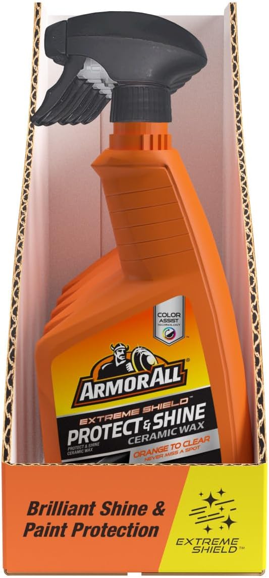 Armor All Extreme Shield Protect & Shine Ceramic Wax, Color Changing Spray Car - Image 9