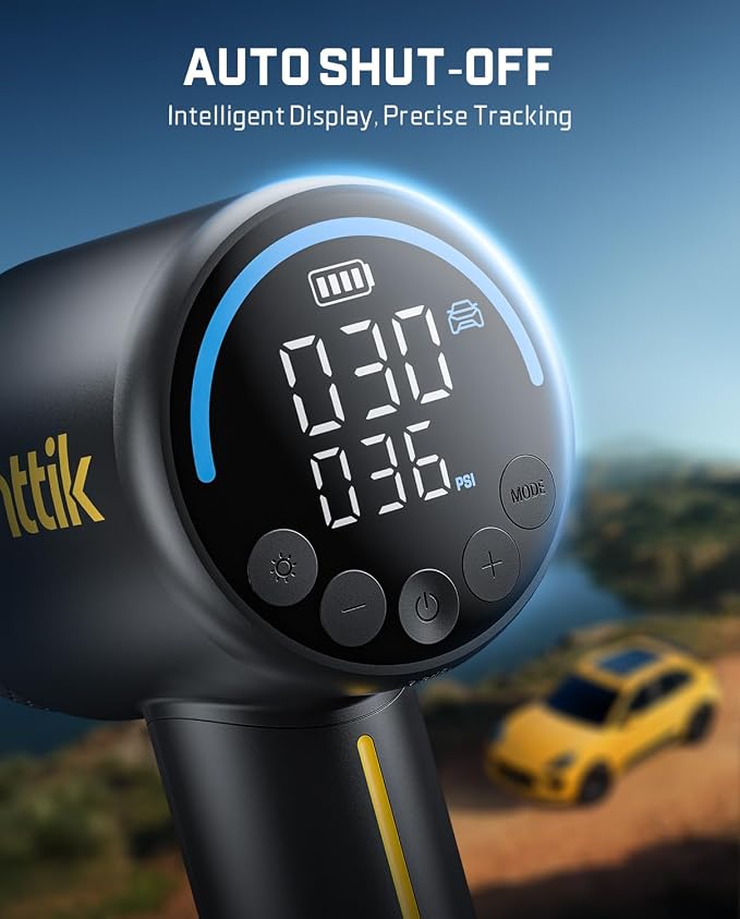 Fanttik X9 Classic Tire Inflator Portable Air Compressor - Image 8