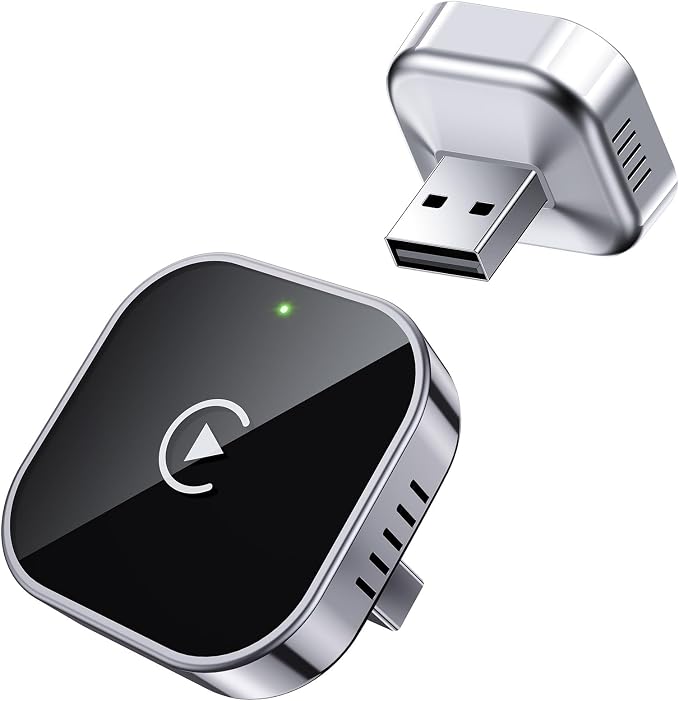 Teeran Wireless CarPlay Adapter 2025 Upgrade Wired CarPlay to Wireless by HOMEPAGE