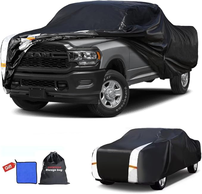 Dodge Ram 2500/3500 Truck Cover Custom Fit 2002-2026 Crew/Quad Cab Long Bed by FocusonQualityServiceHear