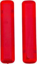 Rear Left Driver and Right Passenger Side Door Red Reflector Panel.Fit by YOUYIEN