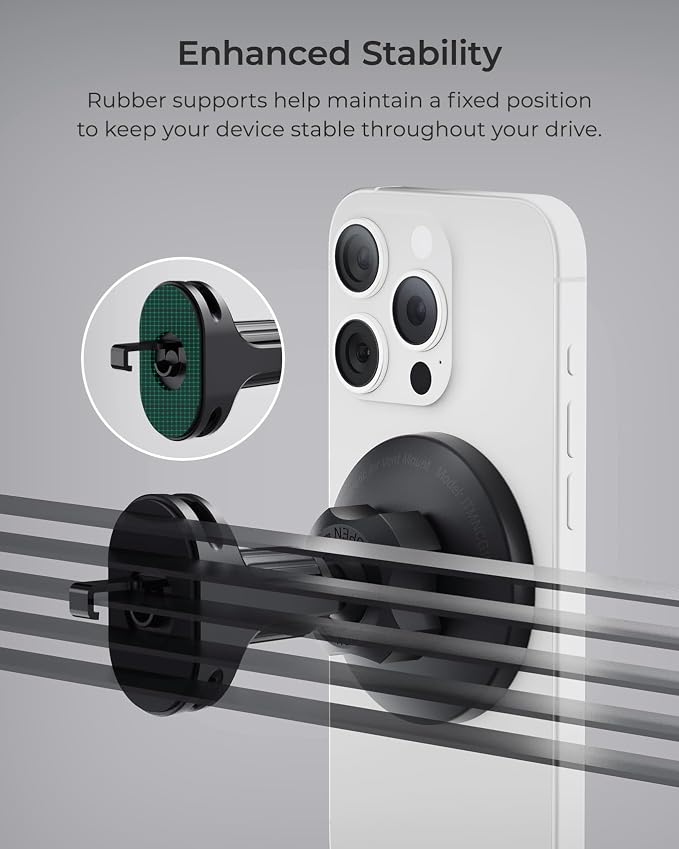 iOttie iTap 3 Magnetic Air Vent Car Mount Phone Holder - Image 6