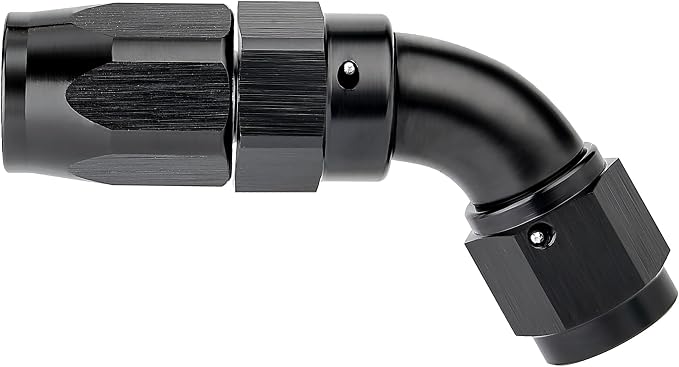 EVIL ENERGY 4AN 60 Degree One Piece Full Flow Hose End Fitting Swivel by EVILENERGY