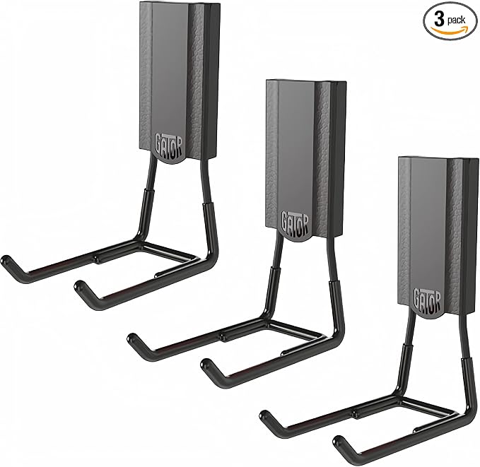 GATOR MAGNETICS Open Storage Hook: 4in Black 3-Pack, The Ultimate Workshop & by GatorMagnetics