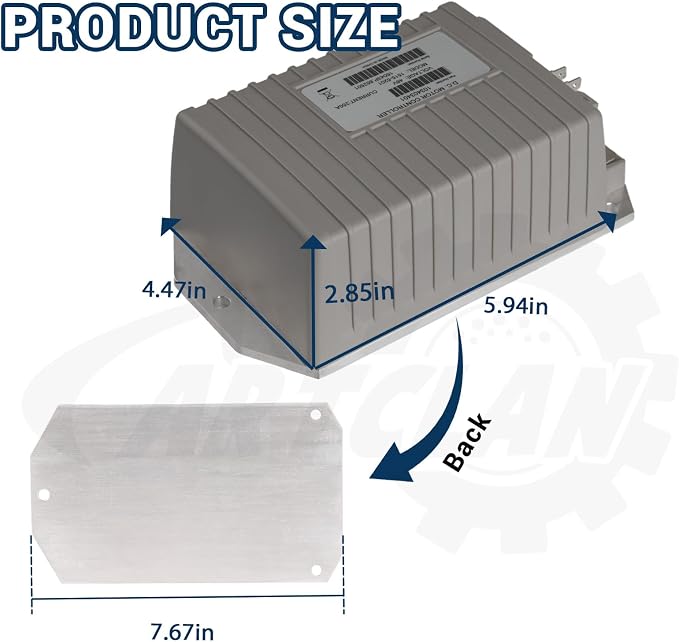 48V 250A Club Car DC Motor Controller, Golf Cart DC Motor Controller Speed - Image 6