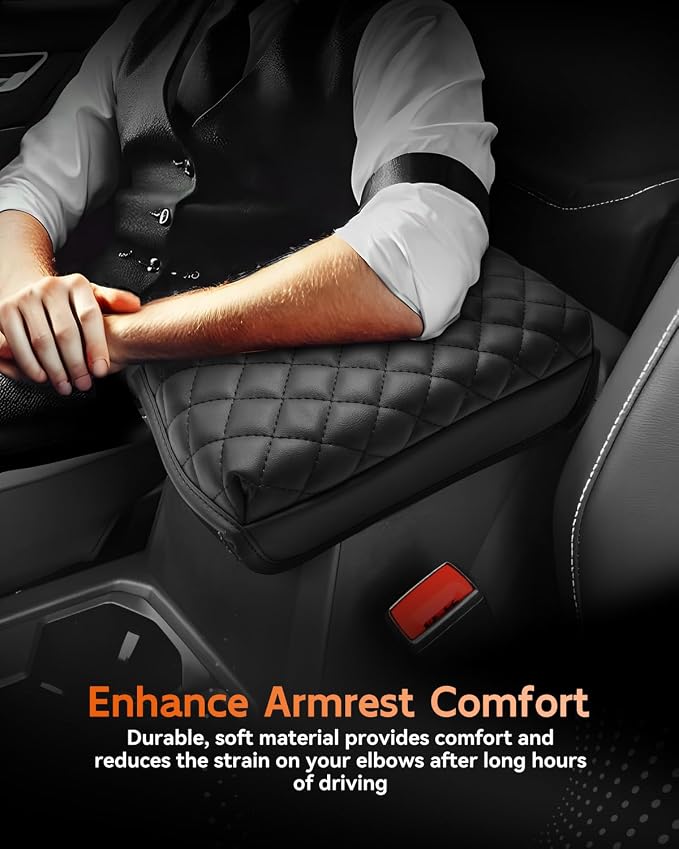 CDEFG for Volkswagen Taos 2022-2025 Center Console Cover Armrest Box Cover for - Image 5