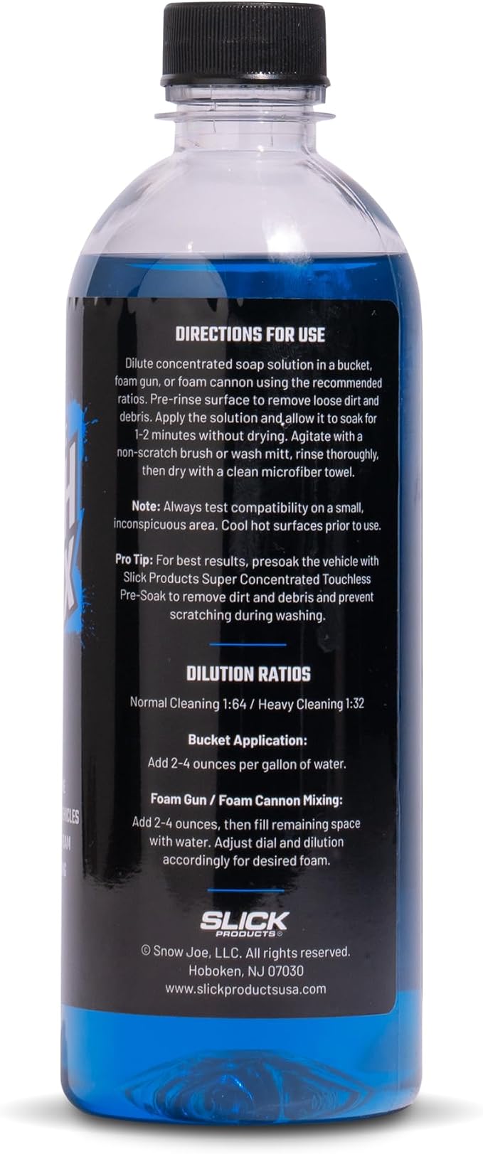 Slick Products Wash & Wax Extra Thick Foaming Cleaning Solution Motorcycle - Image 2