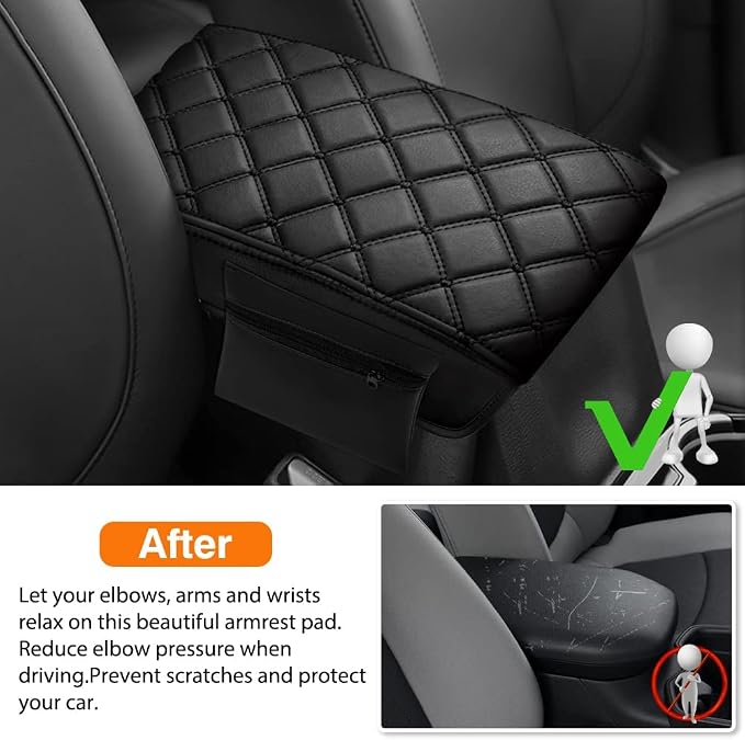 Autorder Center Console Cover for 2011-2019 2020 2021 Jeep Grand Cherokee - Image 7