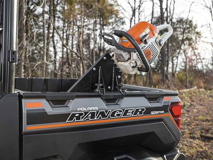 SuperATV Chainsaw Mount for Polaris Ranger and Polaris General | Includes Latch - Image 2